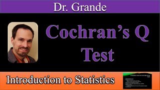 Introduction to the Cochrans Q Test [upl. by Saiasi]