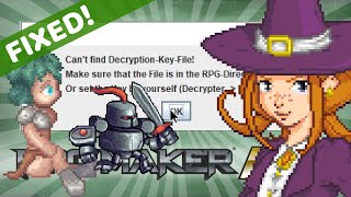 How to find the decryption key amp extract encrypted RPG Maker MV game artaudio KELPLUTO recovery [upl. by Adaline173]