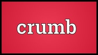 Crumb Meaning [upl. by Acimat]