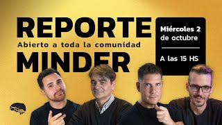 Reporte Minder 1  JovenInversor CriptoNorber Sergio Turi amp Martin Genero [upl. by Biebel]