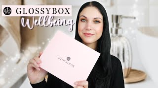 Glossybox Januar 2024 quotWellbeingquot  Unboxing  Verlosung [upl. by Sucramad]