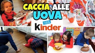 CACCIA ALLE UOVA KINDER PASQUA 2018 Apertura 8 Uova GranSorpresa [upl. by Dowell320]