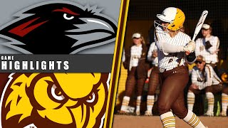 2024 Rowan Softball vs Rosemont College  Game 2 Highlights [upl. by Nimaynib]