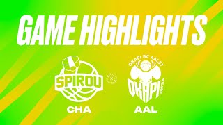 Spirou Basket vs Okapi Aalst  Game Highlights [upl. by Bryna]