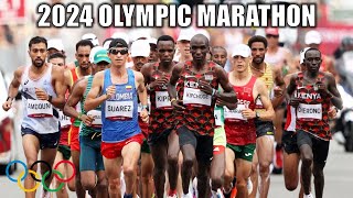 The 2024 Olympic Marathon  Eliud Kipchoge VS Kenenisa Bekele  Paris Olympics [upl. by Imij]