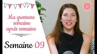 9ème semaine de grossesse – L’échographie du 1er trimestre [upl. by Nytsyrk]