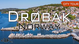 Drøbak Norway  City Tour amp Drone 4k [upl. by Ayojal]