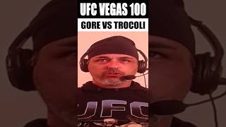 Tresean Gore vs Antonio Trocoli REACTION UFC [upl. by Attena]