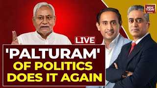 Nitish Kumar News LIVE Nitish Kumar Oath Taking Ceremony LIVE Rajdeep Sardesai amp Rahul Kanwal LIVE [upl. by Eerased]