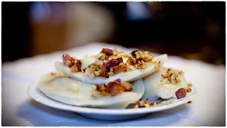 Cheese and Potatoes Pierogies  Pierogi Ruskie  Anias Polish Food Recipe 39 [upl. by Ddej]