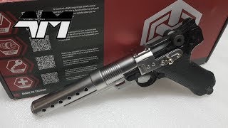 AW Custom Built Luger P08  Unboxing Review  Limited Edition  Jyn Erso A180 [upl. by Eldwun384]