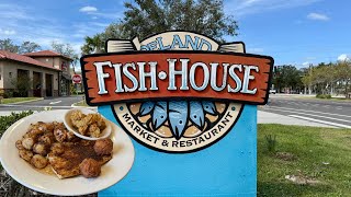 Amazing Seafood at the DeLand Fish House Restaurant in DeLand Florida [upl. by Ahsratal]