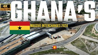 Ghanas Mega Roundabout The Final Phase of the Tema Motorway Project [upl. by Sera314]