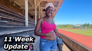 11 Week Pregnancy Update  Almost Done With First Trimester [upl. by Coats]