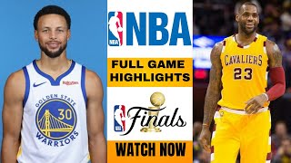 GOLDEN STATE WARRIORS VS CLEVELAND CAVALIERS HIGHLIGHTS [upl. by Haik]