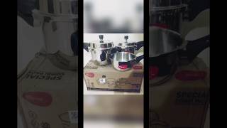 Pigeon cooker unboxing 2L3L5L stainless steel cooker combo set short videosubscribefood cooker [upl. by Eiramac585]