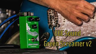 BBE Sound Green Screamer v2 Demo [upl. by Llewoh634]