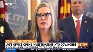 Arizona Attorney Generals office opens investigation into Gov Hobbs [upl. by Photina]