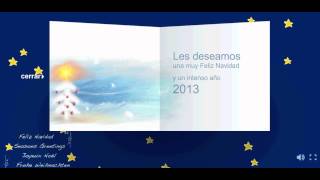 Tarjeta de Navidad con musica personalizable [upl. by Zurek]