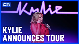 Kylie Minogue Announces Tour  10 News First [upl. by Datha]