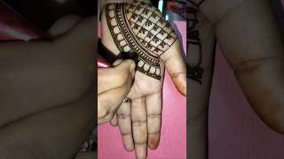 Mehndi easy design making  heena design shorts design mehndi heena viralvideo [upl. by Noble]