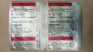 Urispas Tablet  Flavoxate Hydrochloride Tablets  Urispas Tablet Uses Side effects benefits Dosage [upl. by Annitsirhc602]