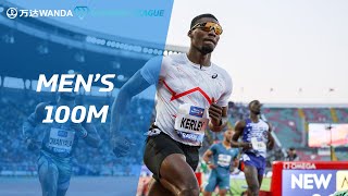 Fred Kerley runs 994 to seal win in Rabat  Wanda Diamond League [upl. by Cinom]