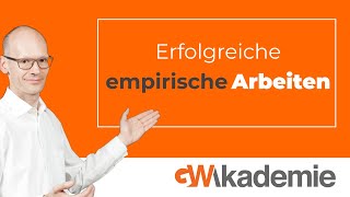 Erfolgreiche empirische Arbeiten [upl. by Massab]