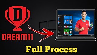 How to use dream11 app on pc  windows 11108 free  How to download Dream 11 in pc or laptop [upl. by Prussian]