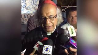 Cardenal Brenes inaugura la celebración de la Purísima en Managua [upl. by Reedy]