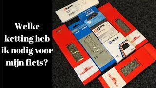 Welke fietsketting heb ik nodig  Verschillende fietskettingen [upl. by Ellertnom524]