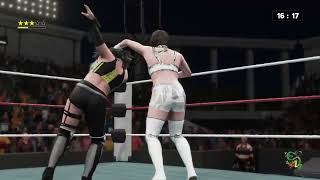 WWE 2K Stardom  or whats left of it   Saori Anou vs Konami with Momo Watanabe amp Natsuko Tora [upl. by Hartley18]