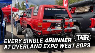 Every 4Runner At Overland Expo West 2023 [upl. by Charo]