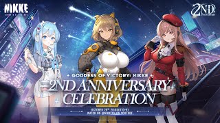 GODDESS OF VICTORY NIKKE  2nd Anniversary Livestream [upl. by Lemkul]