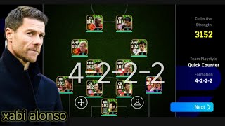 Manager xabi alonso in efootball 4222 [upl. by Stephens]