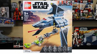 LEGO Star Wars 75314 BAD BATCH ATTACK SHUTTLE Review 2021 [upl. by Monteria]