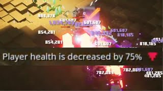 Minecraft Dungeons Encrusted Anchor Build vs 75 REDUCED HEALTH Crazy Lower Temple Daily Trial [upl. by Hyacinthie]