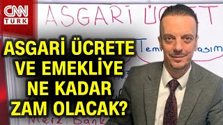 2024te Asgari Ücrete ve Emekliye Ne Kadar Zam Olacak Haber [upl. by Leidgam524]