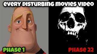 Mr Incredible Becoming Uncanny Compilation Disturbing Movies 1  10 [upl. by Ahserb]