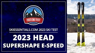 2023 Head Supershape e Speed  SkiEssentialscom Ski Test [upl. by Ennove]