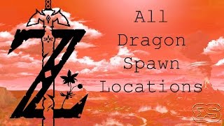 The Legend of Zelda Breath of the Wild  All Dragon Spawn Locations [upl. by Paolo]