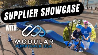 Supplier Showcase Modular Pumptrack’s Unique Biking Sys [upl. by Grearson]