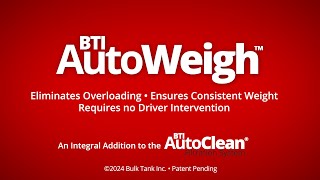 BTI AutoWeigh™  an integral addition to the AutoClean® Filtration System [upl. by Vinia]