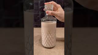 homemade PECAN Milk 😍 easyrecipe [upl. by Barbabas]