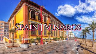 Spain Vinaros Walking Tour 4K 🇪🇸🏞 travelyoutubevideoespaña [upl. by Neehsar]