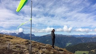 Gleitschirmfliegen am Kronplatz [upl. by Alyakim]