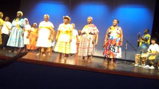 Garifuna Choir singing Belize National Anthem in Garirifuna [upl. by Enened]