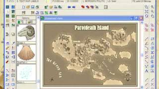 Part M Overland Mapping with Campaign Cartographer [upl. by Naldo]