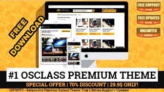 OSCLASS  Premium Templates FREE Download and Installation [upl. by Fernande477]