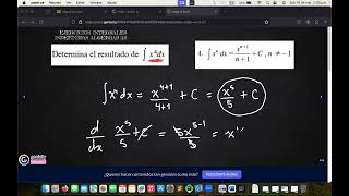 Métodos de integración Fórmula directa [upl. by Lenneuq]